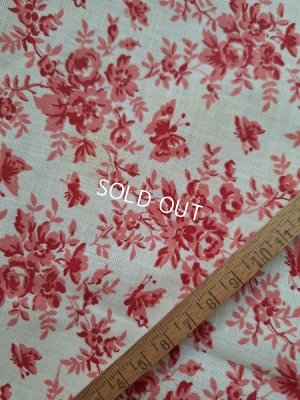 画像6: アンティークローズ柄ファブリック