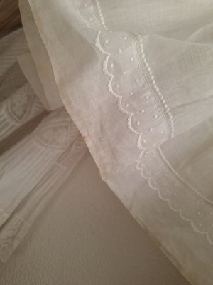 画像15: アンティークレースベビードレス