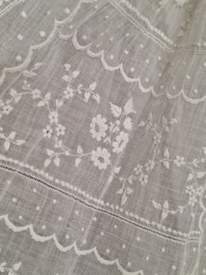 画像6: アンティークレースベビードレス