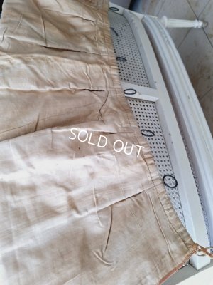 画像13: アンティークレースパターン花柄カーテンA