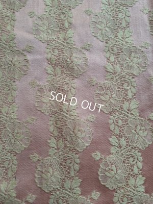 画像3: アンティークレースパターン花柄カーテンA