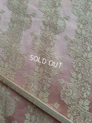 画像4: アンティークレースパターン花柄カーテンA