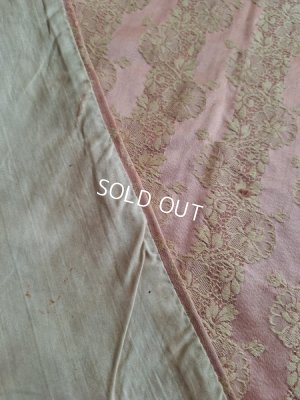 画像15: アンティークレースパターン花柄カーテンA