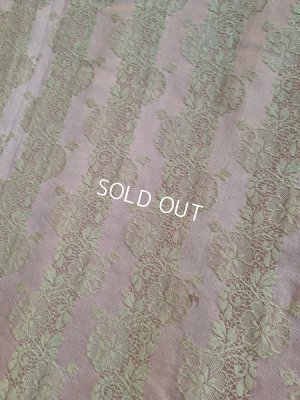 画像6: アンティークレースパターン花柄カーテンA