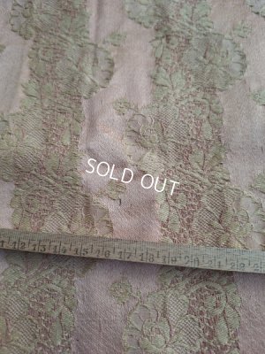 画像17: アンティークレースパターン花柄ペアカーテンB