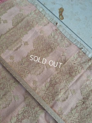 画像15: アンティークレースパターン花柄ペアカーテンB