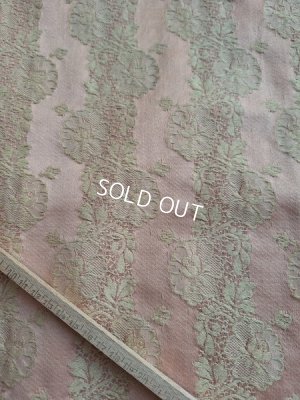 画像3: アンティークレースパターン花柄ペアカーテンB