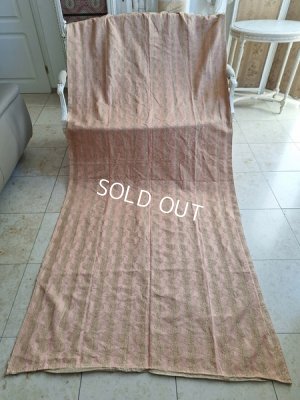 画像7: アンティークレースパターン花柄カーテンC