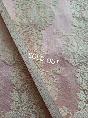 画像12: アンティークレースパターン花柄カーテンC