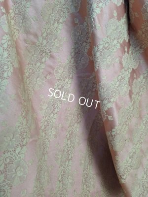 画像9: アンティークレースパターン花柄カーテンC