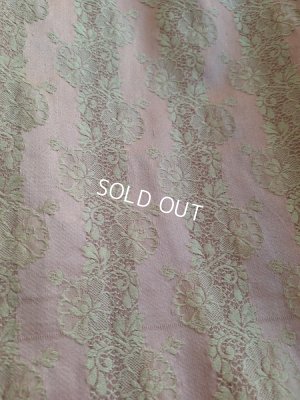 画像4: アンティークレースパターン花柄カーテンC