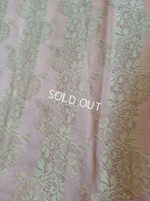 画像5: アンティークレースパターン花柄カーテンC