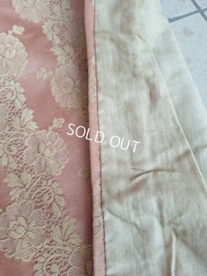 画像17: アンティークレースパターン花柄カーテンC