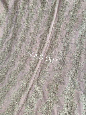 画像7: アンティークレースパターン花柄生地D