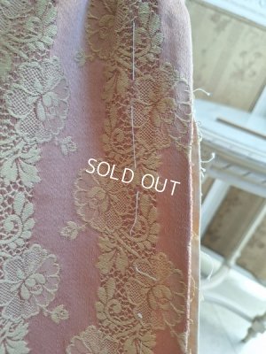 画像8: アンティークレースパターン花柄生地D