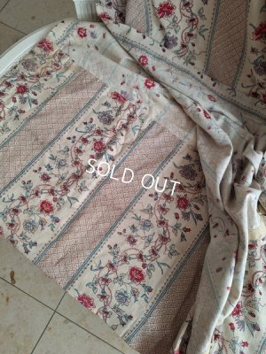 画像14: アンティーク花柄カーテン