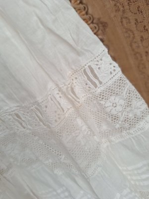 画像14: アンティークレースペチコート