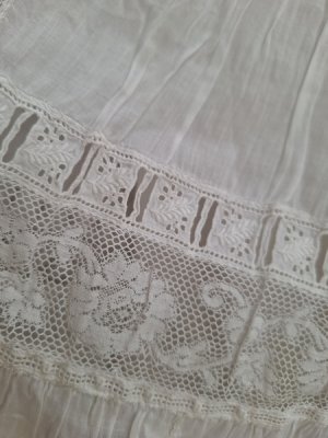 画像4: アンティークレースペチコート