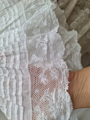 画像5: アンティークレースペチコート