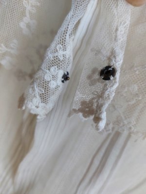 画像16: アンティークレースボディス