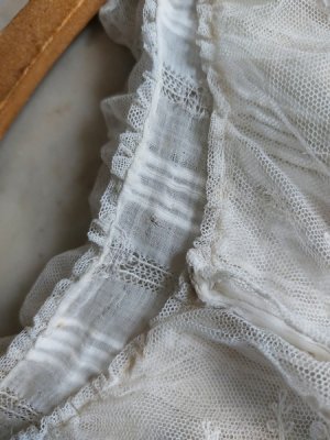 画像18: アンティークレースボディス