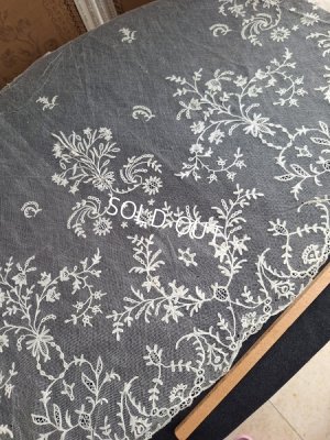 画像4: アンティークレースベール