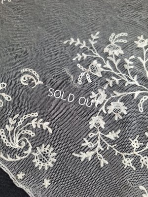 画像9: アンティークレースベール