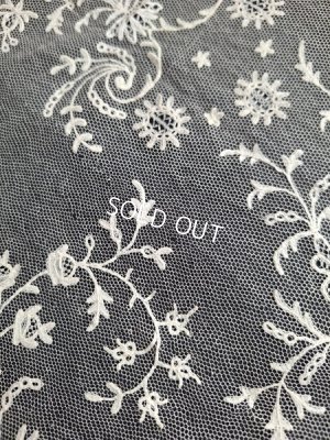 画像10: アンティークレースベール