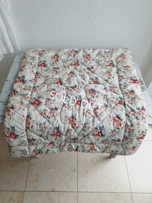 画像2: 小さな花柄フレンチキルト