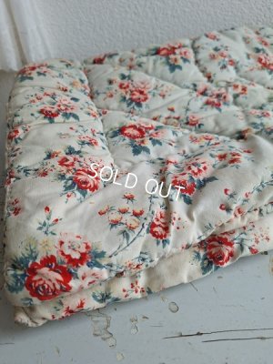 画像24: 小さな花柄フレンチキルト