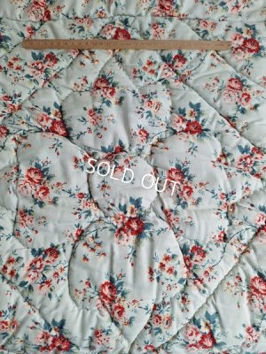 画像3: 小さな花柄フレンチキルト