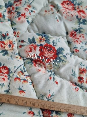 画像4: 小さな花柄フレンチキルト