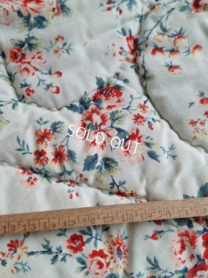 画像5: 小さな花柄フレンチキルト