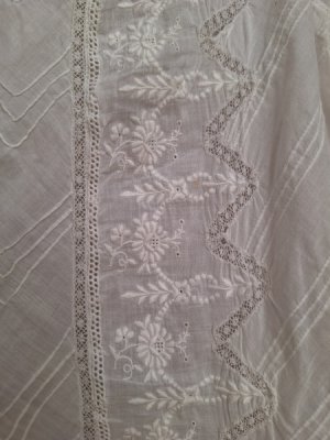 画像8: アンティークレースベビードレス