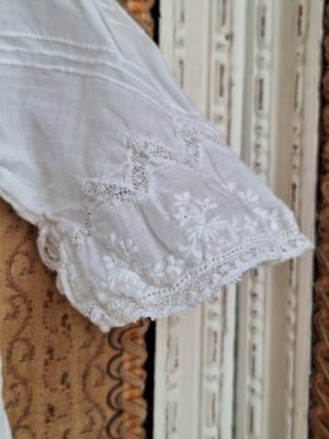 画像12: アンティークレースベビードレス