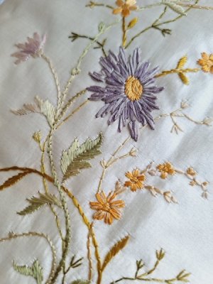 画像2: シルク刺繍ハンキーケース