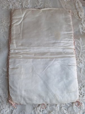 画像13: 手描きローズ柄シルクハンキーケース