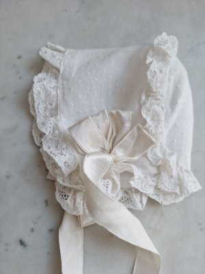 画像25: トッド柄ベビードレス＆ボネ