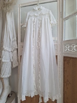 画像2: トッド柄ベビードレス＆ボネ