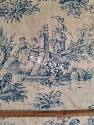 画像3: トワルドジュイ柄端切れカーテン