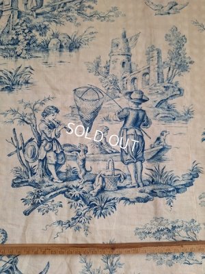 画像4: トワルドジュイ柄端切れカーテン