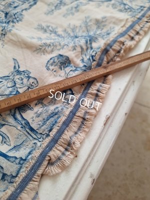 画像5: トワルドジュイ柄端切れカーテン