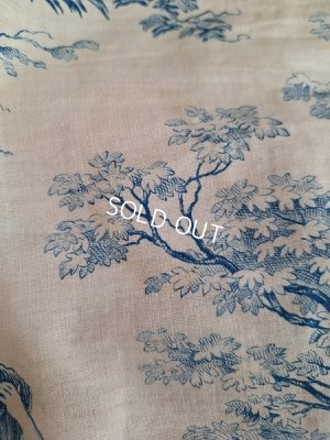 画像12: トワルドジュイ柄端切れカーテン