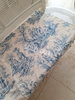 画像14: トワルドジュイ柄端切れカーテン