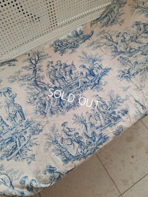 画像21: トワルドジュイ柄端切れカーテン