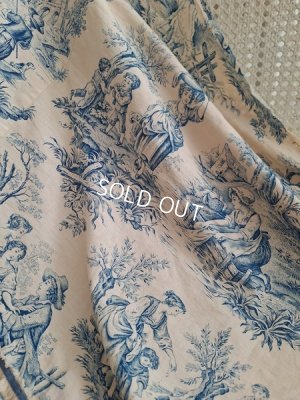 画像23: トワルドジュイ柄端切れカーテン