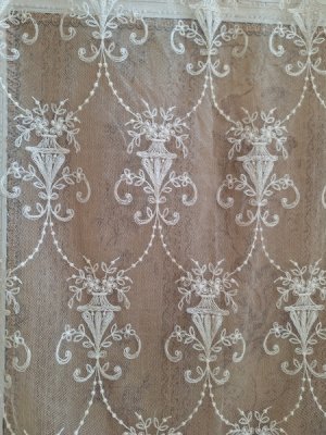 画像17: アンティークレースカーテン