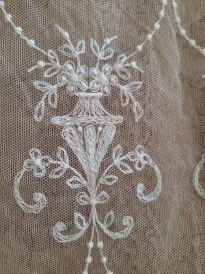 画像19: アンティークレースカーテン