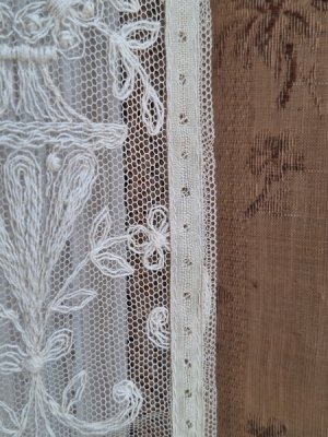 画像27: アンティークレースカーテン