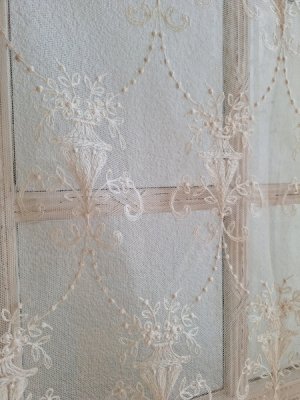 画像30: アンティークレースカーテン